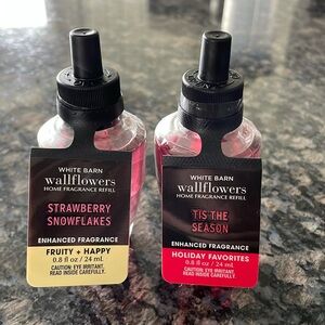 2 Bath & Body Works Wallflower refills